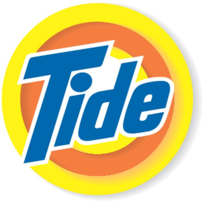 Tide (brand): Brand-name of a laundry detergent manufactured by Procter & Gamble