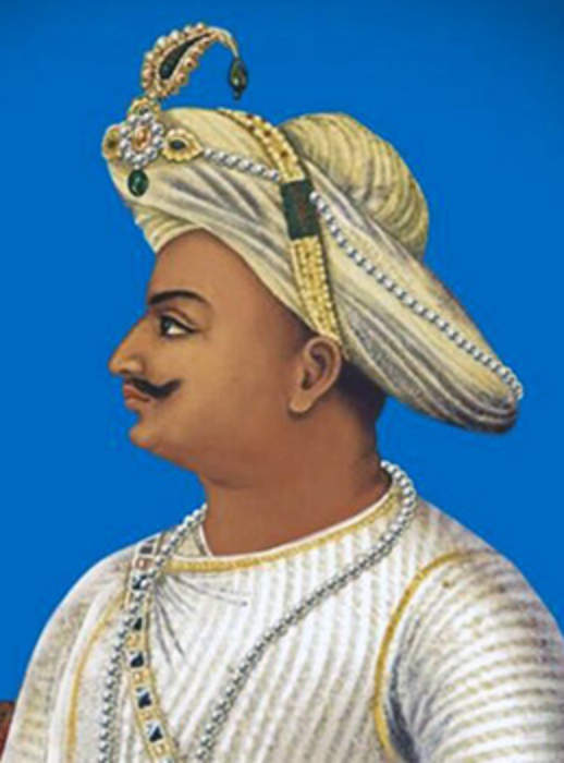 Tipu Sultan: Ruler of the Kingdom of Mysore from 1782 to 1799