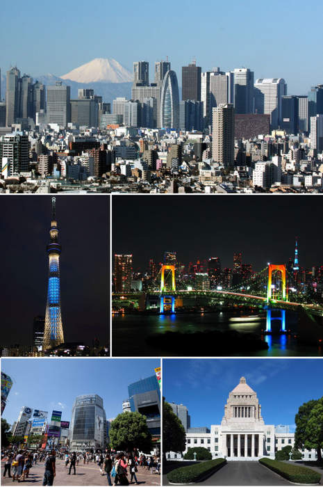 Tokyo: Capital and most populous city of Japan