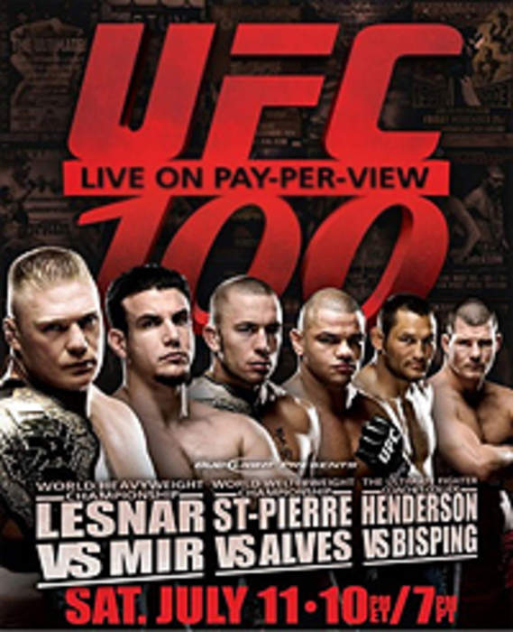UFC 100: UFC mixed martial arts event in 2009