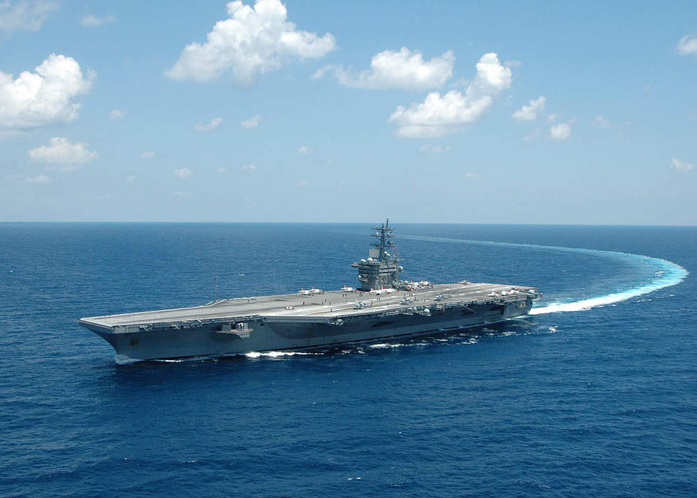 USS Dwight D. Eisenhower: US Navy Nimitz-class aircraft carrier