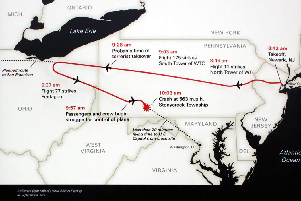 United Airlines Flight 93: 9/11 hijacked passenger flight