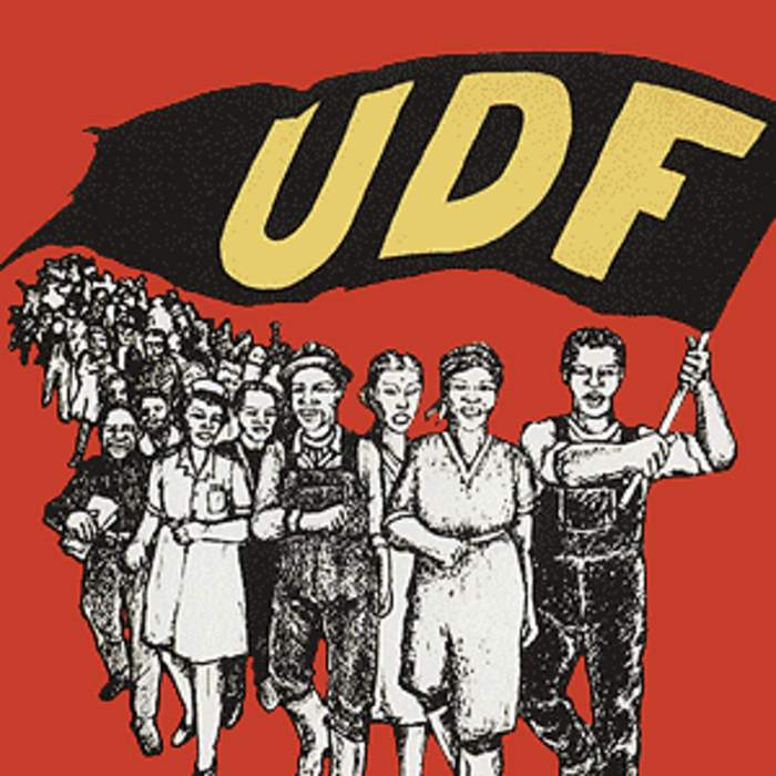 United Democratic Front (South Africa): 1983–1991 anti-apartheid organisation