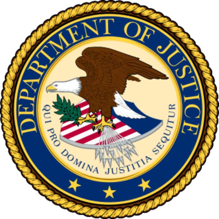 United States Department of Justice: U.S. federal executive department in charge of law enforcement