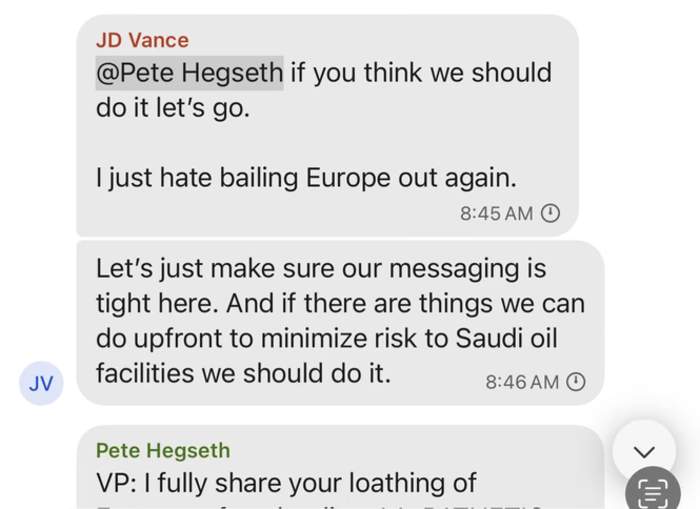 United States government group chat leaks: 2025 US national security scandal