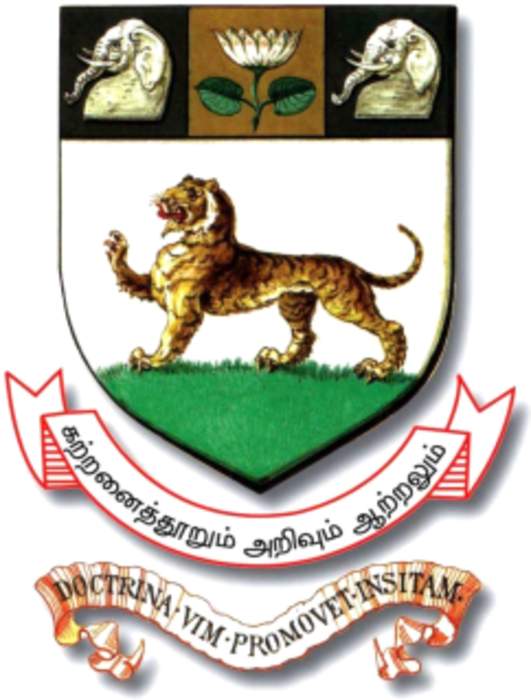 University of Madras: Public university in Chennai, India