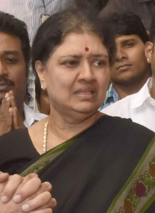 V. K. Sasikala: Indian politician