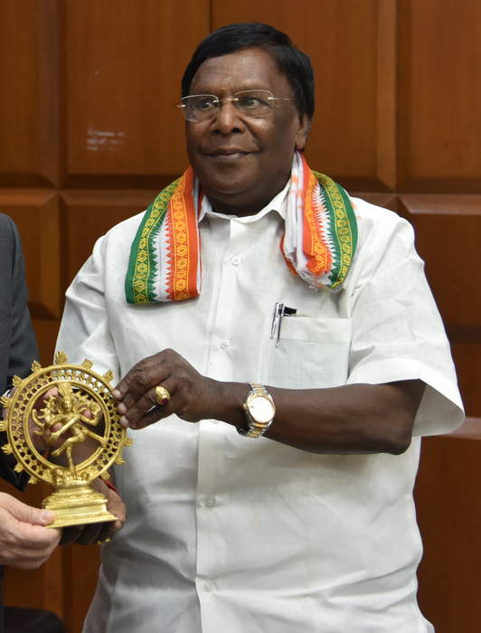V. Narayanasamy: 10th Chief Minister of Puducherry, India