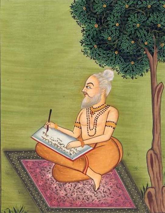 Valmiki: Legendary Indian poet, author of the Ramayana