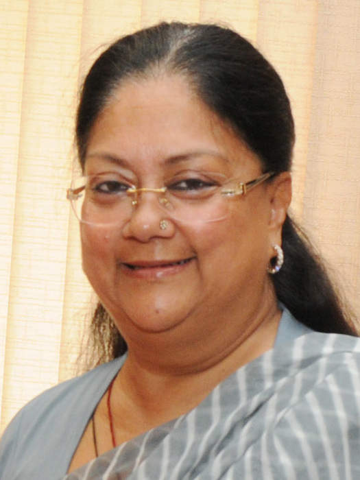 Vasundhara Raje: 11th Chief Minister of Rajasthan