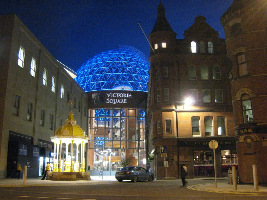 Victoria Square Shopping Centre: Shopping mall in Belfast, Northern Ireland