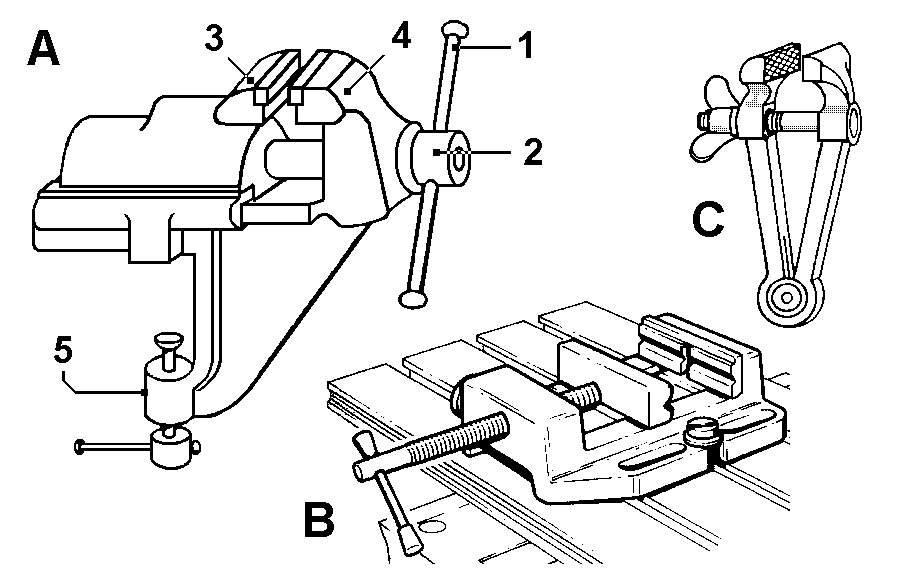 Vise: Apparatus for securing a workpiece
