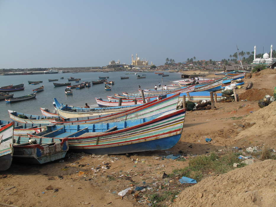 Vizhinjam: Neighbourhood in Thiruvananthapuram, Kerala, India