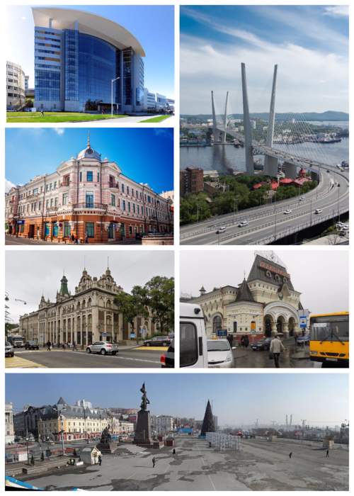 Vladivostok: Largest city and administrative center of Primorsky Krai, Russia