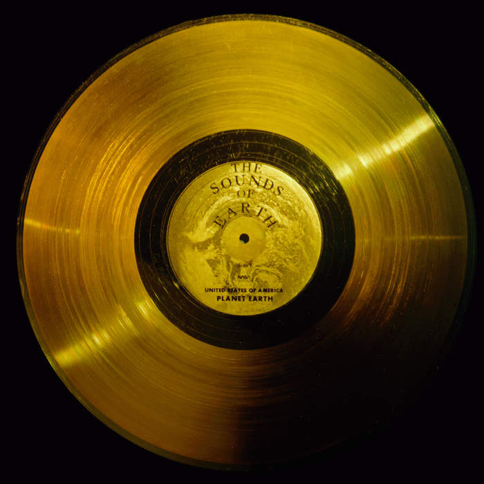 Voyager Golden Record: Two phonograph records on board Voyager spacecraft