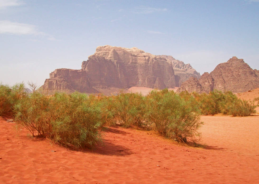 Wadi Rum: Valley in southern Jordan