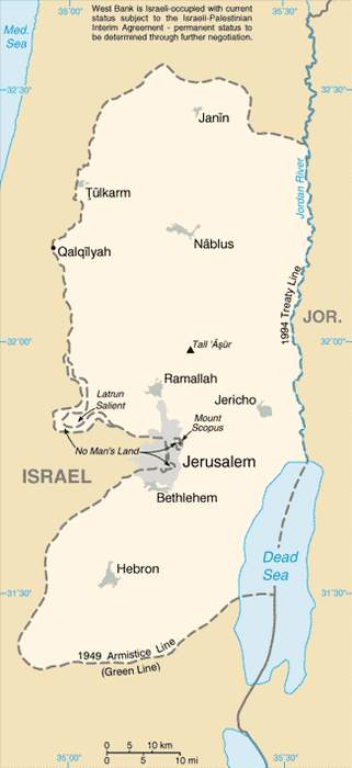 West Bank: Territory in West Asia