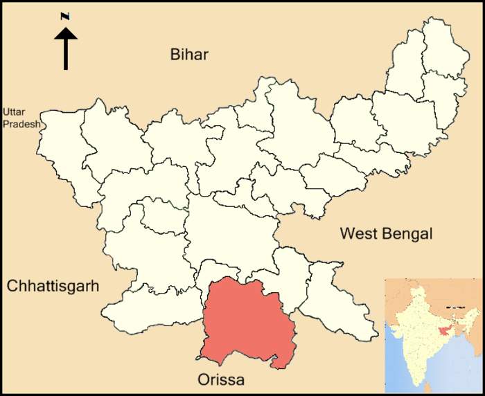 West Singhbhum district: District of Jharkhand in India