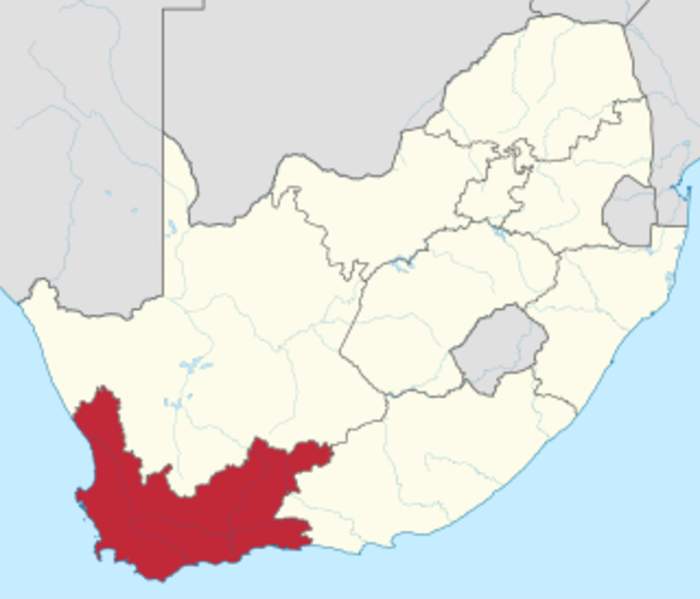 Western Cape: Province of South Africa on the south-western coast