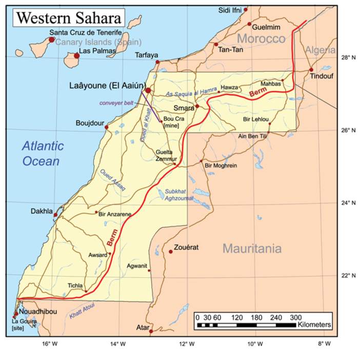 Western Sahara: Territory in North and West Africa