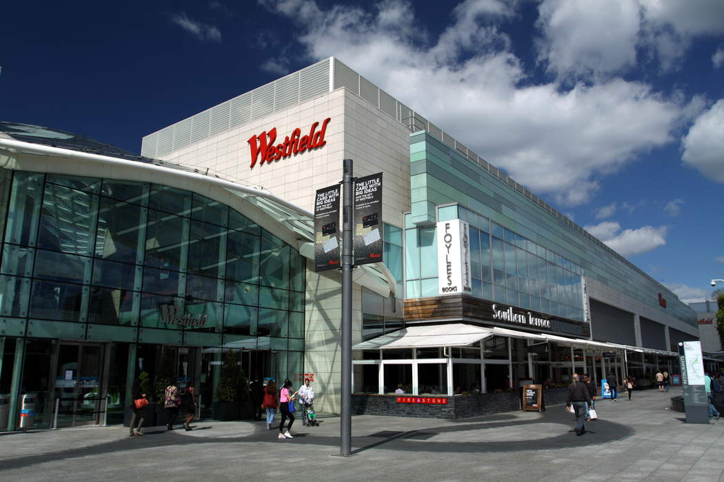 Westfield London: Shopping centre in White City, London