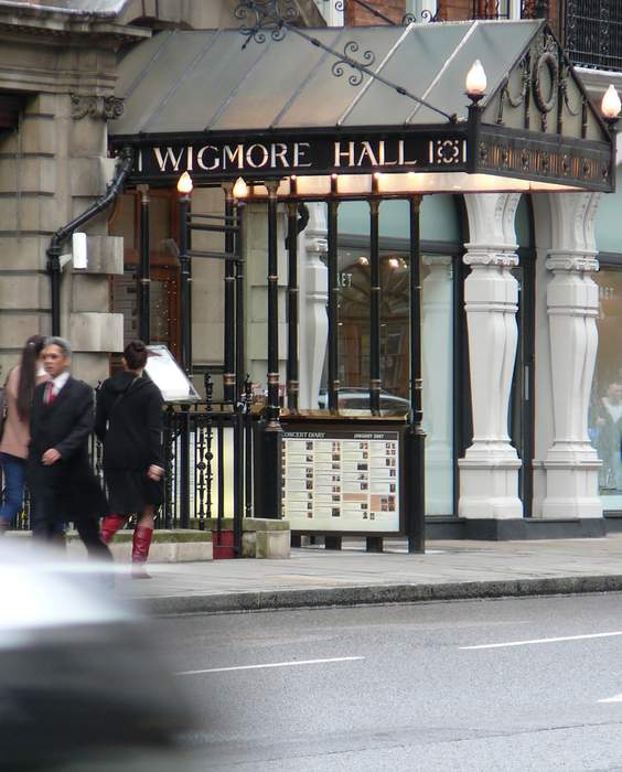 Wigmore Hall: Recital venue in London