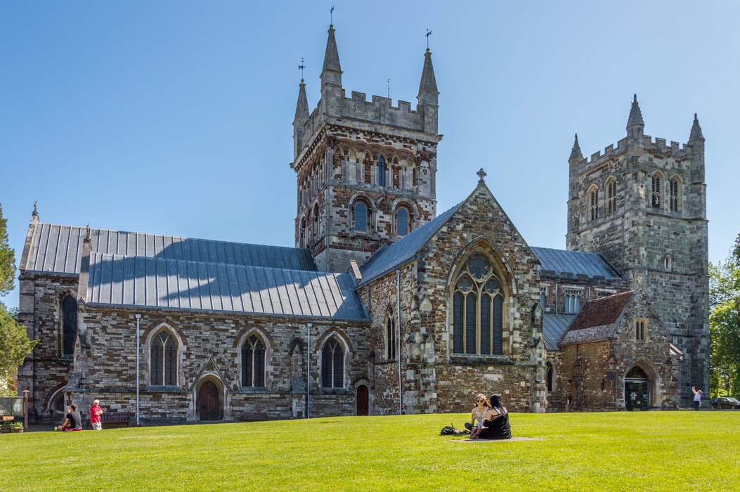 Wimborne Minster: Town in Dorset, England