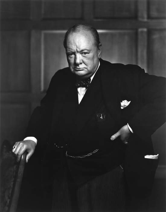 Winston Churchill: British statesman and writer (1874–1965)