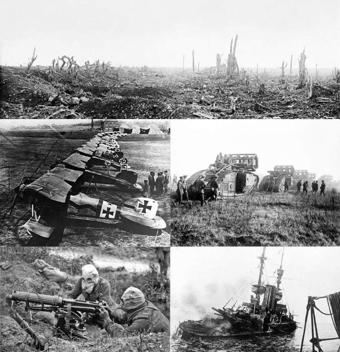 World War I: 1914–1918 global conflict