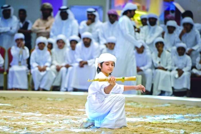 Yowlah: Traditional group dance of the United Arab Emirates and Oman