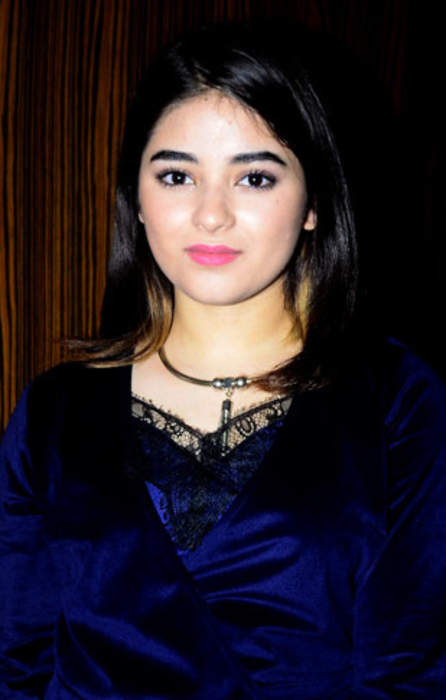 Zaira Wasim: Former Indian actress (b. 2000)